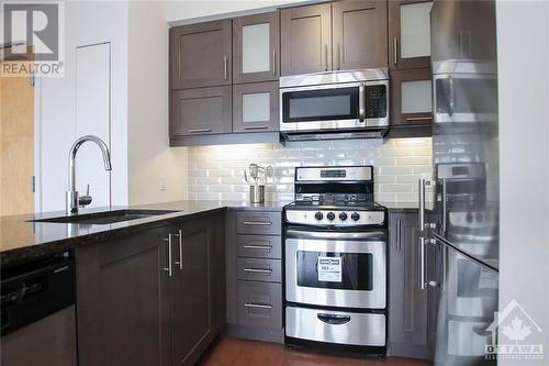 40 Nepean Street Unit#2306, Ottawa, ON - Indoor Photo Showing Kitchen With Upgraded Kitchen