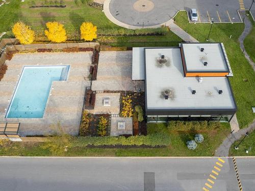 Aerial photo - 303-3157 Boul. De La Gare, Vaudreuil-Dorion, QC - Outdoor With In Ground Pool With View