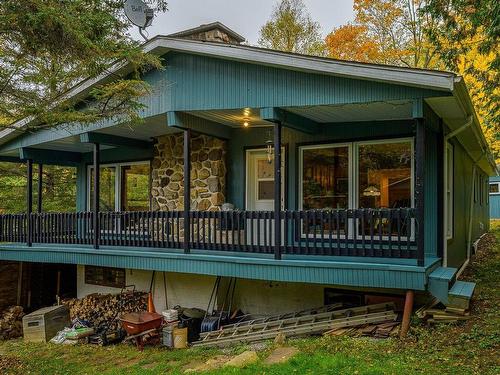 Back facade - 1224 Ch. D'Entrelacs, Sainte-Marguerite-Du-Lac-Masson, QC - Outdoor With Deck Patio Veranda