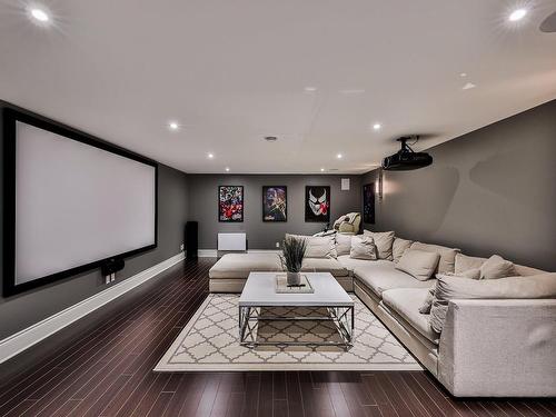 Home theatre - 18 Tsse Pagé, Montréal (L'Île-Bizard/Sainte-Geneviève), QC - Indoor