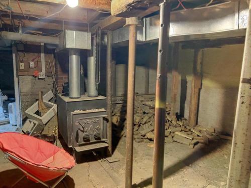 Cellar/Cold room - 2 Rue Fraser, Matapédia, QC - Indoor Photo Showing Basement