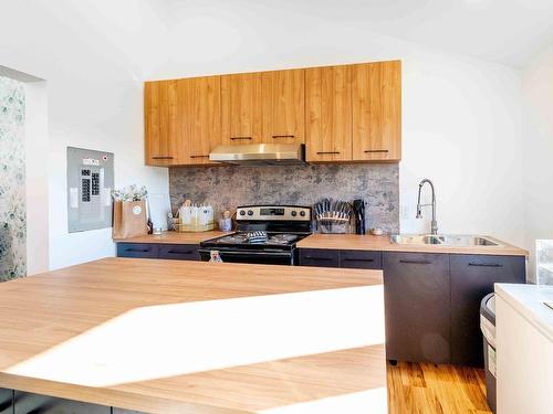 Kitchen - 10735Z Route Sir-Wilfrid-Laurier, Mirabel, QC - Indoor Photo Showing Kitchen With Double Sink