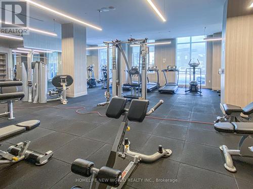 1009 - 8 Nahani Way, Mississauga, ON - Indoor Photo Showing Gym Room