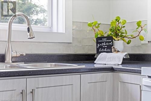 341 23Rd Street W, Owen Sound, ON - Indoor Photo Showing Kitchen With Double Sink