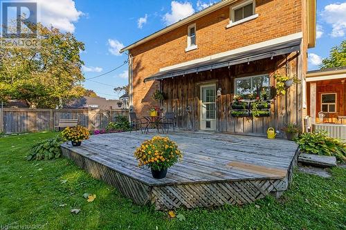 Large deck - 341 23Rd Street W, Owen Sound, ON - Outdoor With Deck Patio Veranda