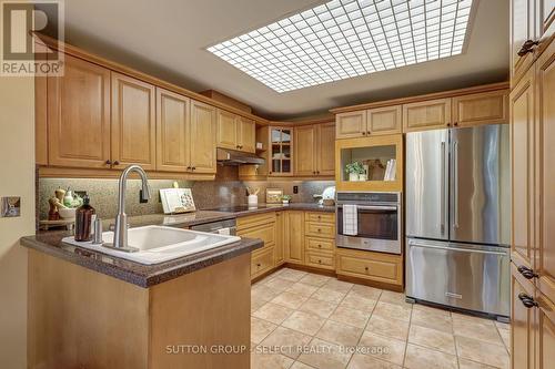 203 - 250 Sydenham Street, London, ON - Indoor Photo Showing Kitchen With Double Sink