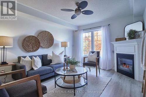 30 Lander Crescent, Clarington, ON - Indoor Photo Showing Living Room With Fireplace