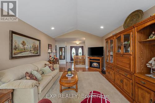 6320 Frog Street, Georgina, ON - Indoor Photo Showing Living Room With Fireplace