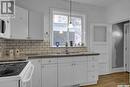 1930 Quebec Street, Regina, SK  - Indoor Photo Showing Kitchen With Double Sink 