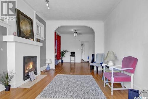 1930 Quebec Street, Regina, SK - Indoor With Fireplace