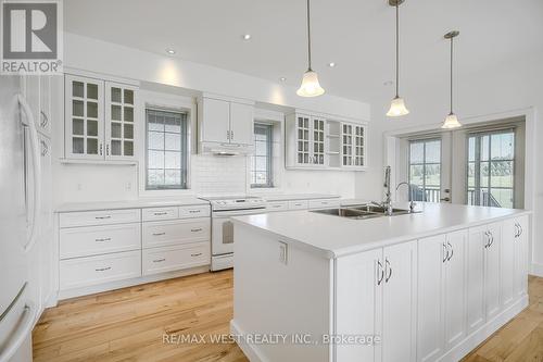 640 Highpoint Side Road, Caledon, ON - Indoor Photo Showing Kitchen With Double Sink With Upgraded Kitchen