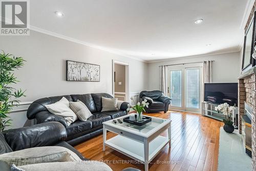 37 Hill Top Trail, Whitchurch-Stouffville, ON - Indoor Photo Showing Living Room With Fireplace