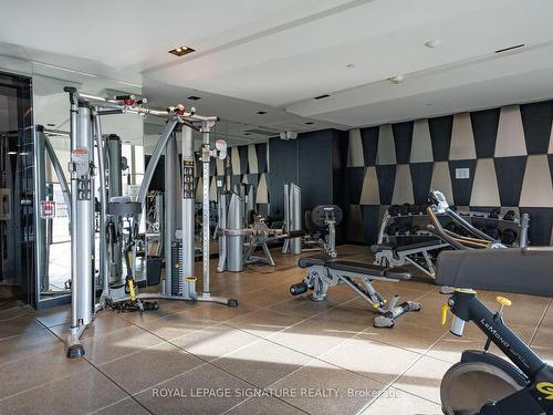 3802-8 Eglinton Ave E, Toronto, ON - Indoor Photo Showing Gym Room