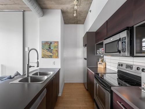 Kitchen - 432-630 Rue William, Montréal (Ville-Marie), QC - Indoor Photo Showing Kitchen With Double Sink