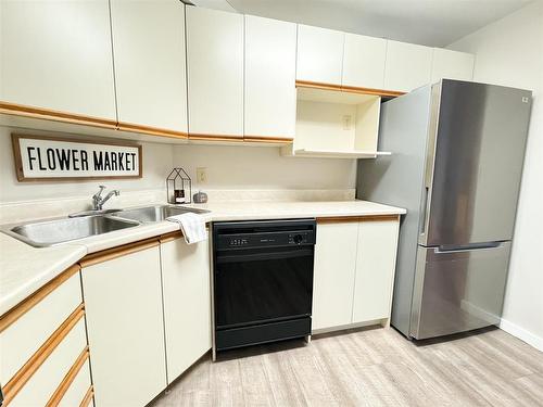 104-115 Toivo Street, Thunder Bay, ON - Indoor Photo Showing Kitchen With Double Sink