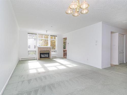 204-1663 Mckenzie Ave, Saanich, BC - Indoor With Fireplace