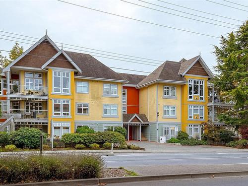 204-1663 Mckenzie Ave, Saanich, BC - Outdoor With Balcony With Facade