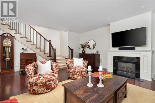 1100 Haydonbridge Court, Peel, ON - Indoor Photo Showing Living Room With Fireplace