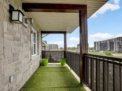 Balcony - 403-180 Rue Bohémier, Mascouche, QC - Outdoor With Exterior