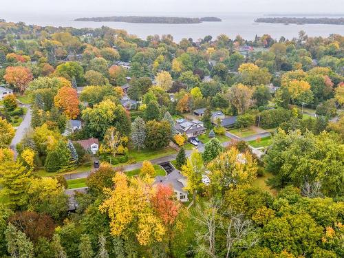 Aerial photo - 80 Rue Somerset, Baie-D'Urfé, QC - Outdoor With Body Of Water With View