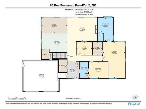 Plan (croquis) - 80 Rue Somerset, Baie-D'Urfé, QC - Other