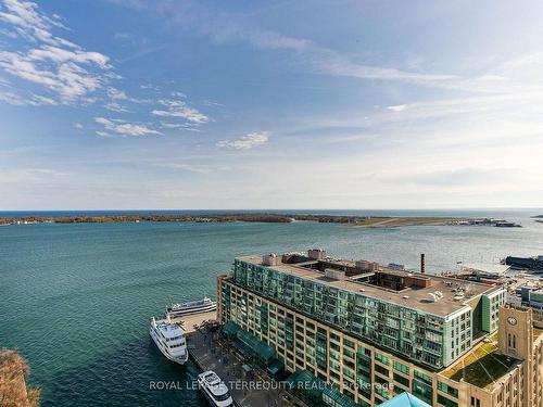 2812-77 Harbour Sq, Toronto, ON - Outdoor With Body Of Water With View