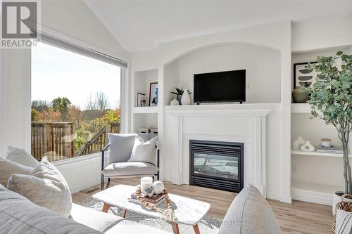 2355 Marsdale Drive, Peterborough (Ashburnham), ON - Indoor Photo Showing Living Room With Fireplace