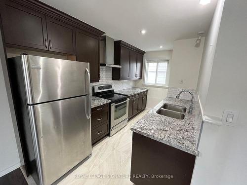 Main-175 Martha Cres, Caledon, ON - Indoor Photo Showing Kitchen With Double Sink With Upgraded Kitchen