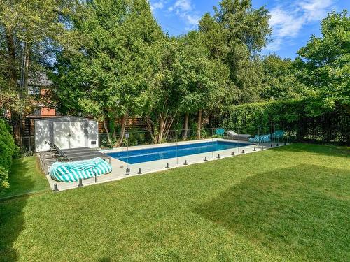 Pool - 449 Rue Dufferin, Hampstead, QC - Outdoor With In Ground Pool With Backyard