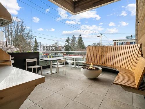 209-1033 Cook St, Victoria, BC - Outdoor With Deck Patio Veranda With Exterior