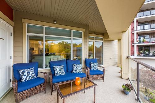 204-3865 Truswell Road, Kelowna, BC - Outdoor With Deck Patio Veranda With Exterior