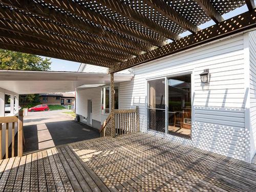 Patio - 224 Rue Boisvert, Saint-Constant, QC - Outdoor With Deck Patio Veranda With Exterior