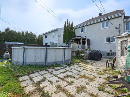 Piscine - 1701 36E Avenue, Montréal (Rivière-Des-Prairies/Pointe-Aux-Trembles), QC - Outdoor With Above Ground Pool With Deck Patio Veranda