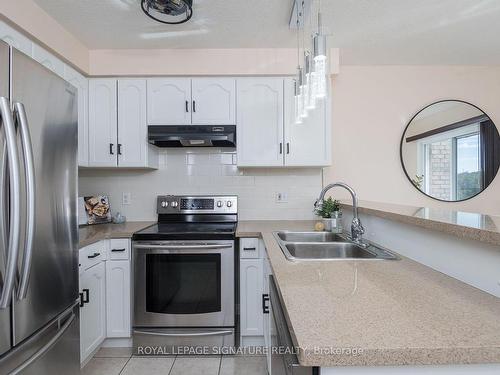 20 Rachlin Dr, Halton Hills, ON - Indoor Photo Showing Kitchen With Stainless Steel Kitchen With Double Sink With Upgraded Kitchen