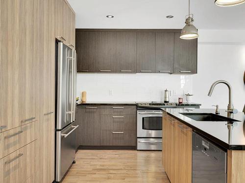 Kitchen - 27 Place St-Michel, Saint-Sauveur, QC - Indoor Photo Showing Kitchen With Upgraded Kitchen