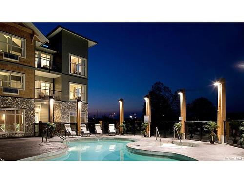 210A-1800 Riverside Lane, Courtenay, BC - Outdoor With In Ground Pool