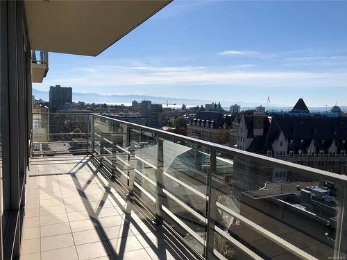 1405-707 Courtney St, Victoria, BC - Outdoor With Balcony With View With Exterior