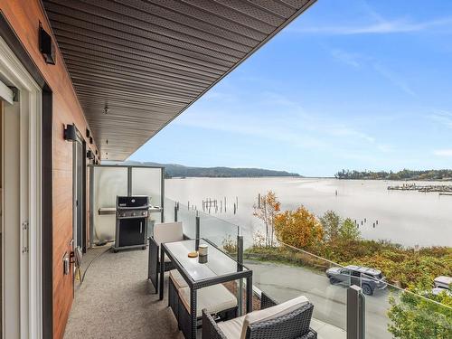 308-1820 Maple Ave South, Sooke, BC - Outdoor With Body Of Water With Deck Patio Veranda With View With Exterior