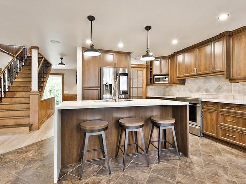 Kitchen - 1408Z Rue Laplante, Saint-Valérien-De-Milton, QC - Indoor Photo Showing Kitchen With Upgraded Kitchen