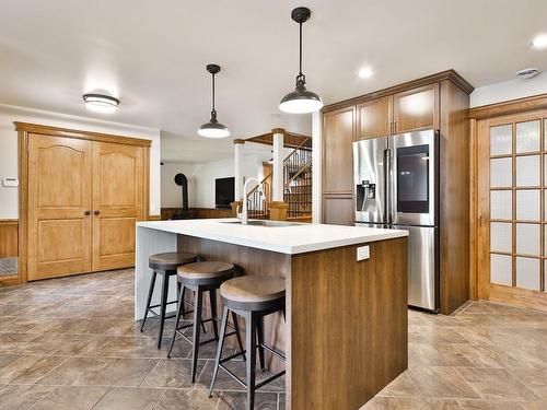 Kitchen - 1408Z Rue Laplante, Saint-Valérien-De-Milton, QC - Indoor Photo Showing Kitchen With Upgraded Kitchen