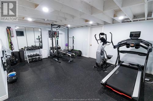 1102 Second Concession Road North, Amherstburg, ON - Indoor Photo Showing Gym Room