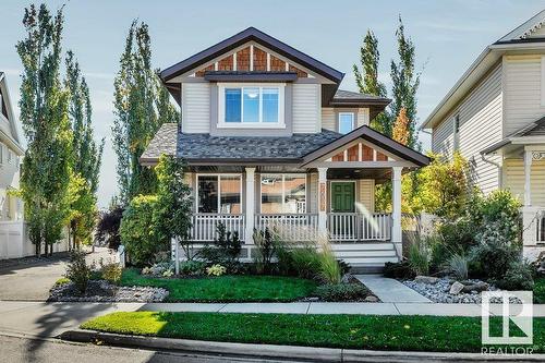 7637 Schmid Cr Nw, Edmonton, AB - Outdoor With Deck Patio Veranda With Facade