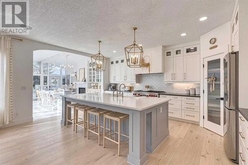 41 Strathlea Court Sw, Calgary, AB - Indoor Photo Showing Kitchen With Upgraded Kitchen