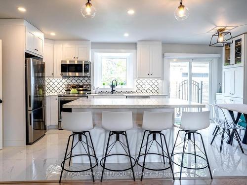 390 Little Ave, Barrie, ON - Indoor Photo Showing Kitchen With Upgraded Kitchen