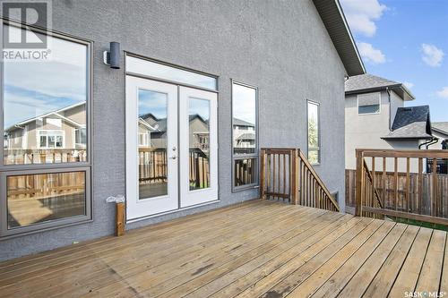 835 Sauer Lane, Saskatoon, SK - Outdoor With Deck Patio Veranda With Exterior