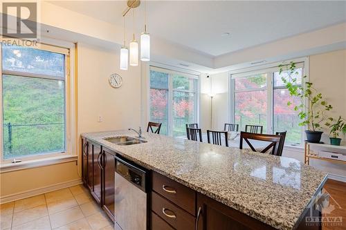 160 Guelph Private Unit#103, Kanata, ON - Indoor Photo Showing Kitchen With Double Sink