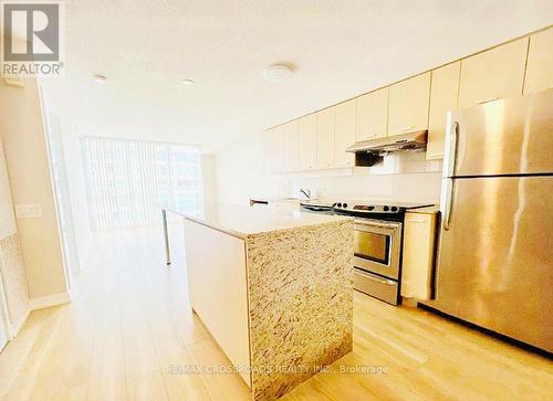 511 - 19 Singer Court, Toronto, ON - Indoor Photo Showing Kitchen With Stainless Steel Kitchen