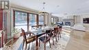 191 Dew Street, King, ON  - Indoor Photo Showing Dining Room With Fireplace 