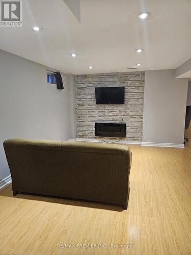 Bsmt - 278 Monte Carlo Drive, Vaughan, ON - Indoor With Fireplace