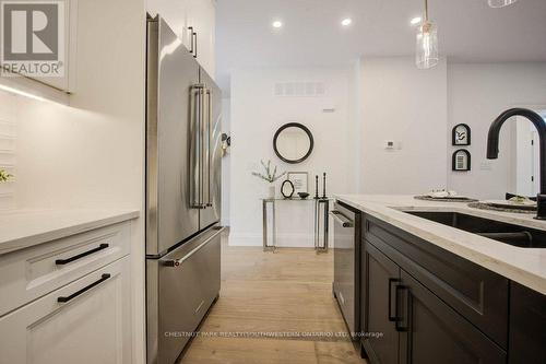 102 Dawson Street, Waterloo, ON - Indoor Photo Showing Kitchen With Double Sink